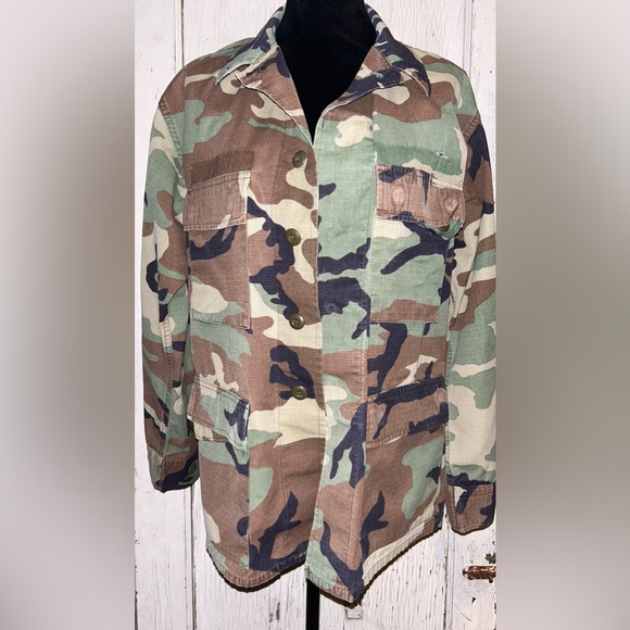 🪖🪖🪖Real Army Camo Jacket🪖🪖🪖 - Picture 2 of 7